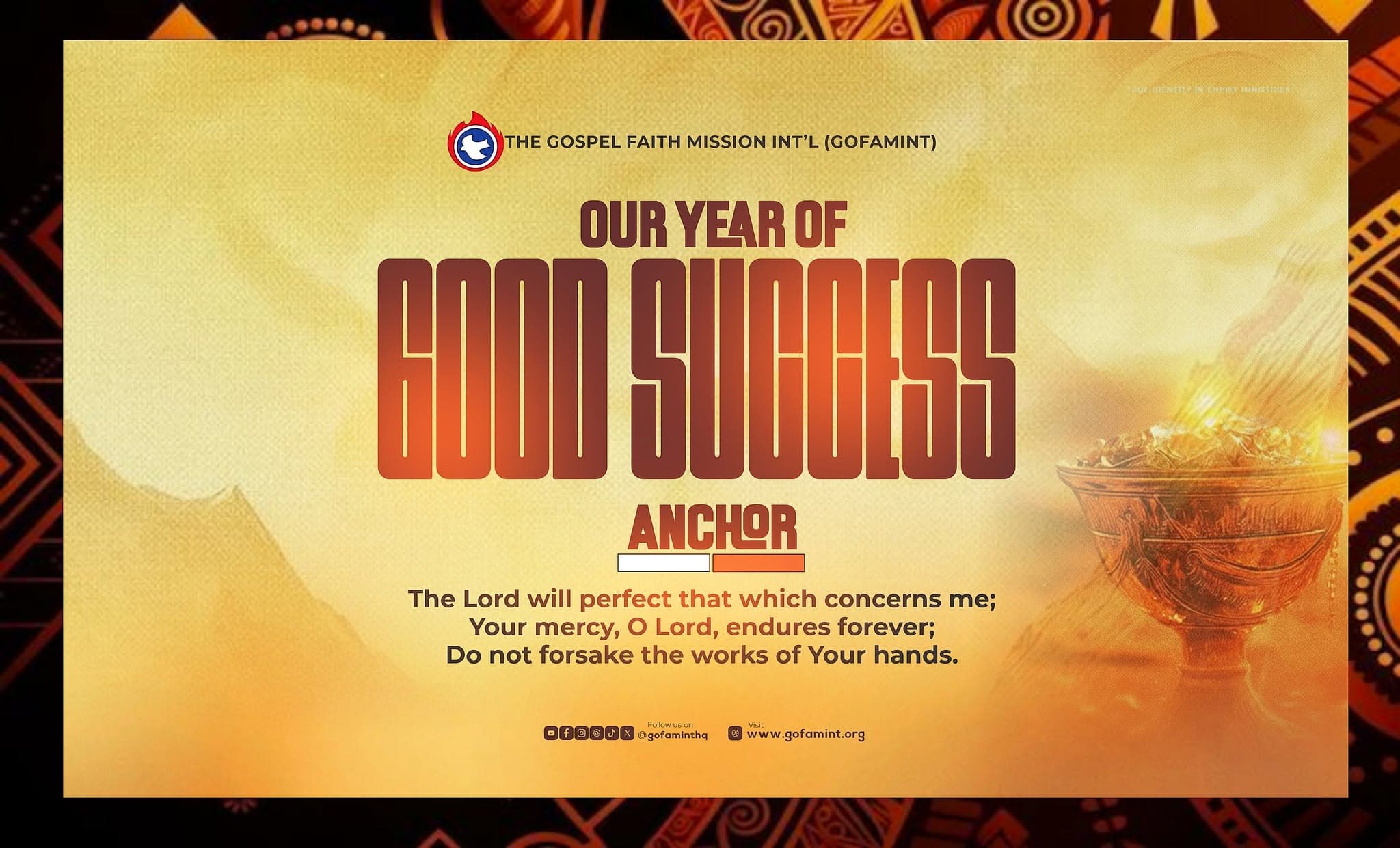 Our Year of Good Success