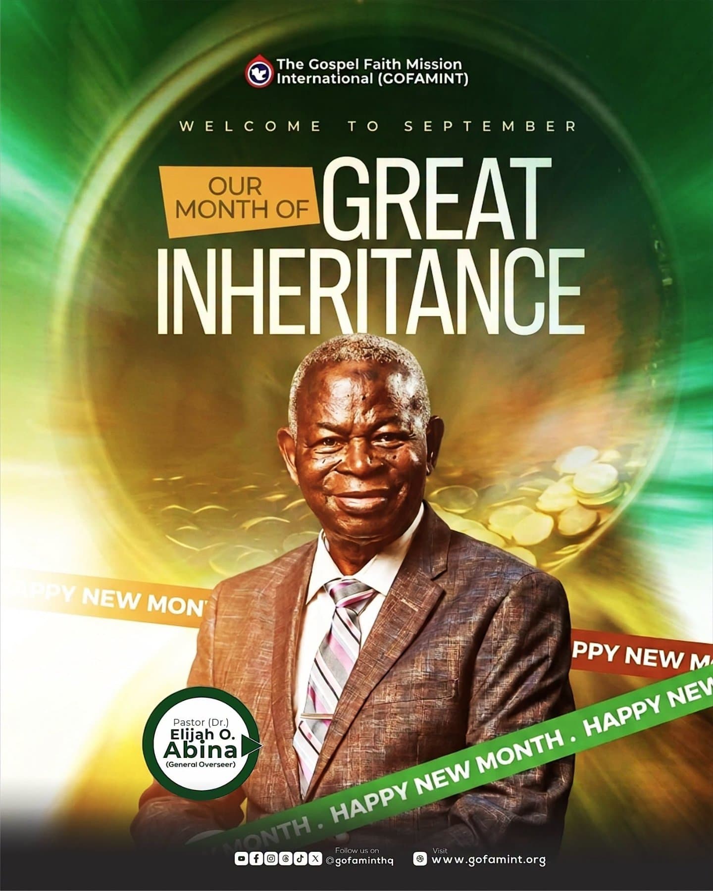 September, Our Month of Great Inheritance